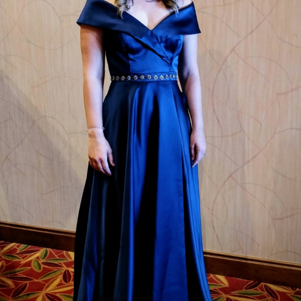 Blue Evening Gown